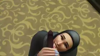 (قصة سيمز) سرقة قصر ملكة عربية