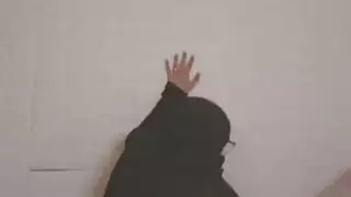 العربية ميا النقاب تجميع القدمين